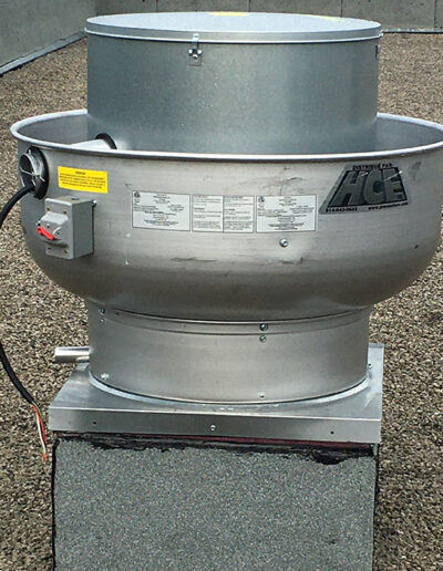 Fan and base installation